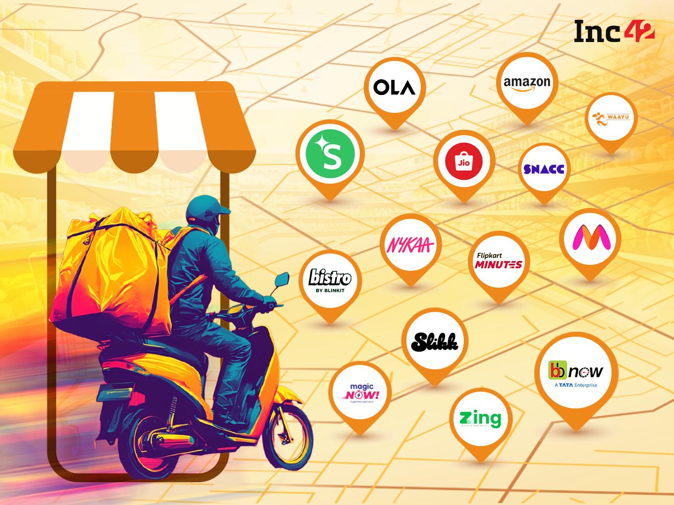 16 Quick Commerce Newcomers Aiming To Replicate Blinkit, Zepto Formula