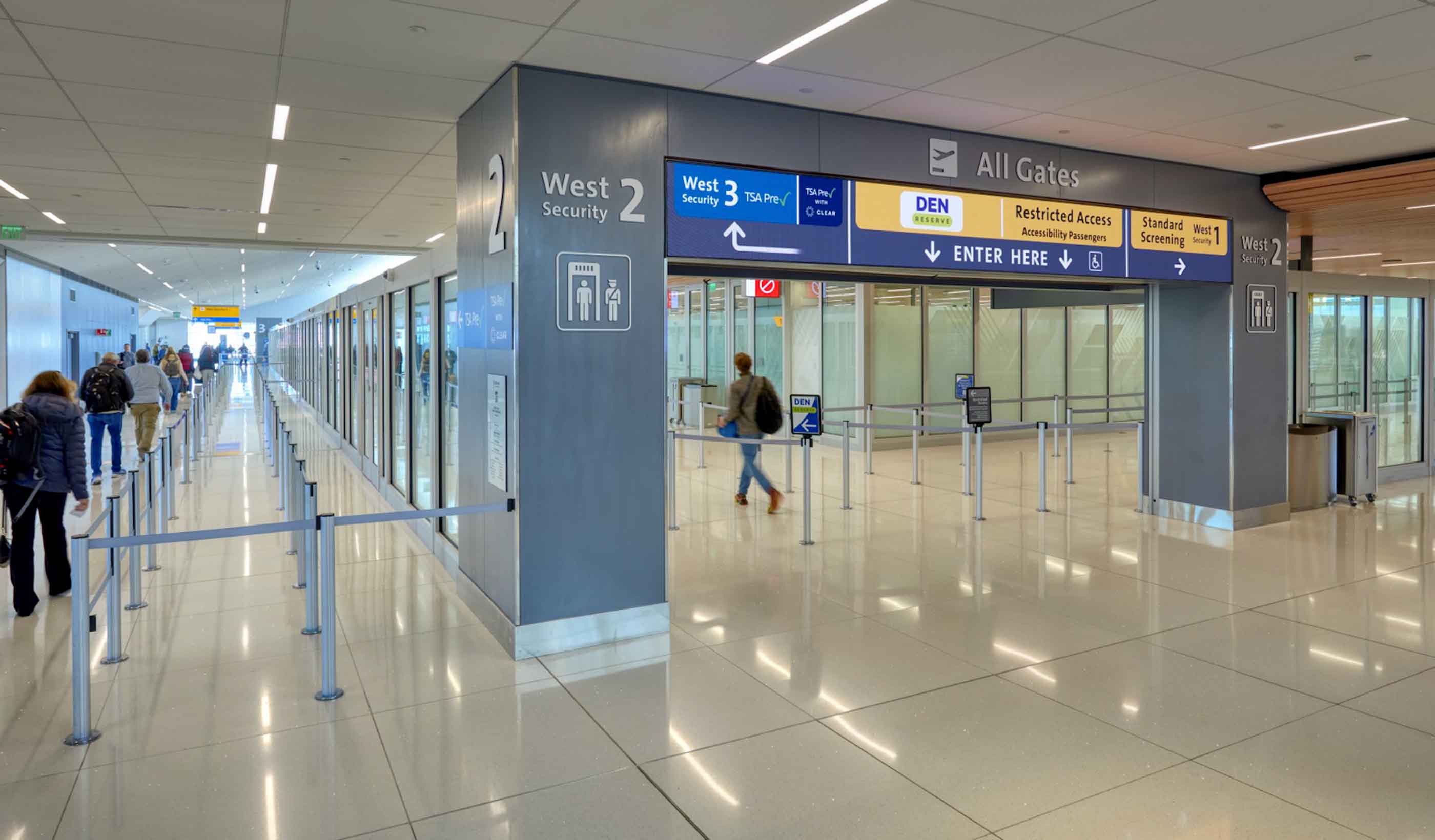 Removing barriers with airport design