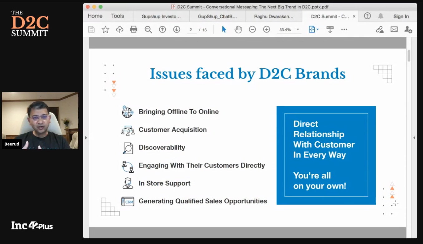 Sponsors And Partners Of The D2C Summit - Gupshup