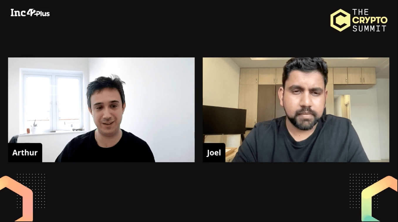 Tezos' Arthur session at The Crypto Summit by Inc42 Plus