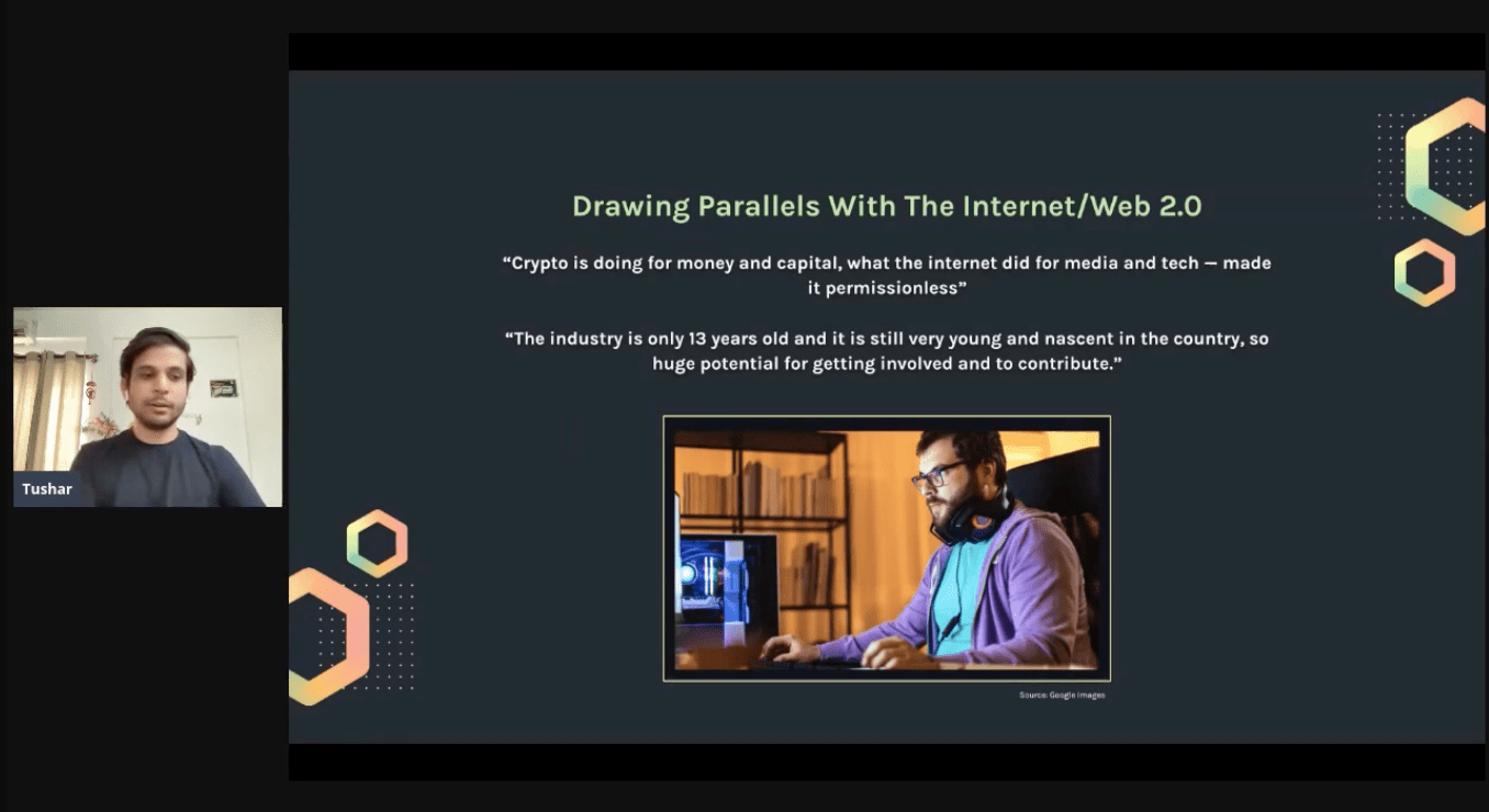 Persistence session at The Crypto Summit by Inc42 Plus