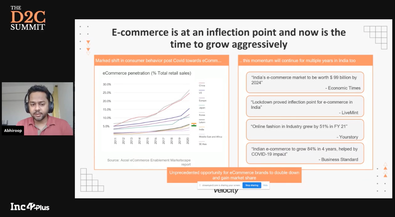 Sponsors And Partners Of The D2C Summit - Velocity
