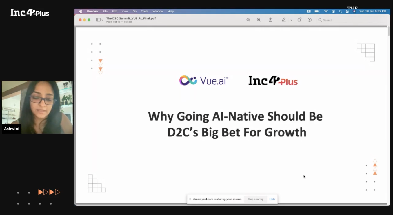 Sponsors And Partners Of The D2C Summit - Vue.ai